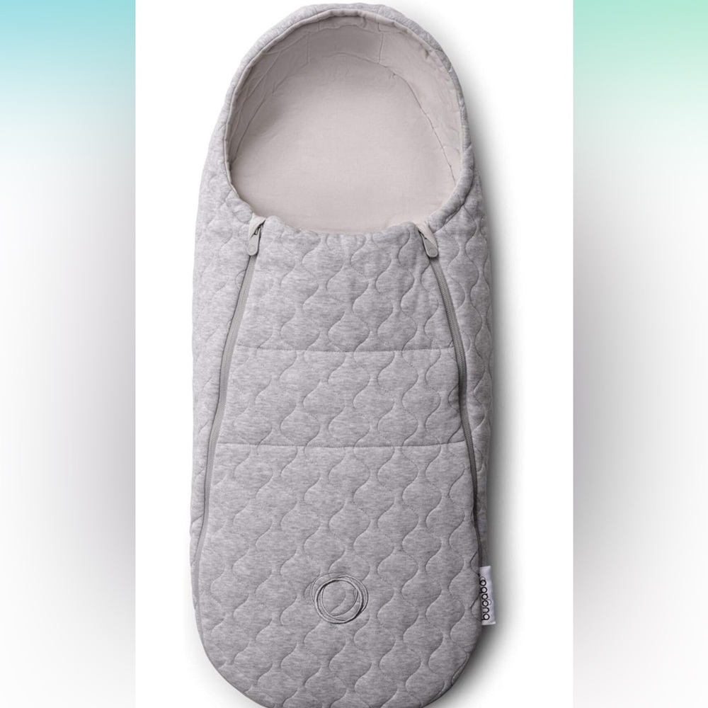 Bugaboo Newborn Inlay/Footmuff - Light Grey